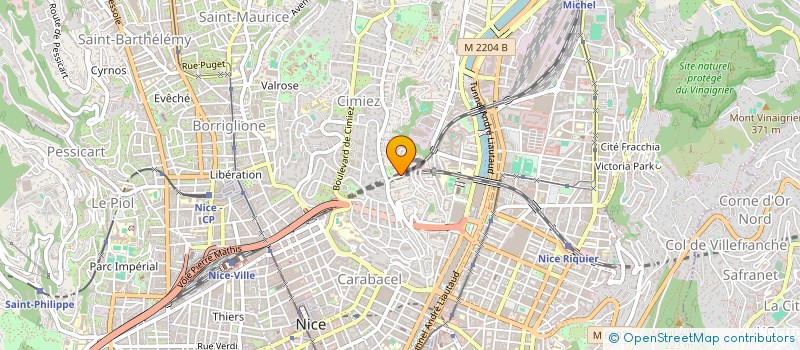 localisation de l'entreprise LA NORMANDE à NICE