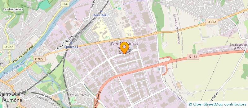 localisation de l'entreprise LA NORMANDE à SAINT-OUEN-L'AUMONE