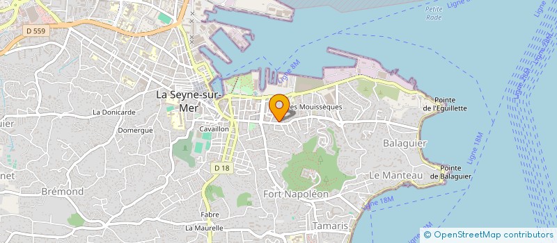 localisation de l'entreprise LA NORMANDE à LA SEYNE-SUR-MER