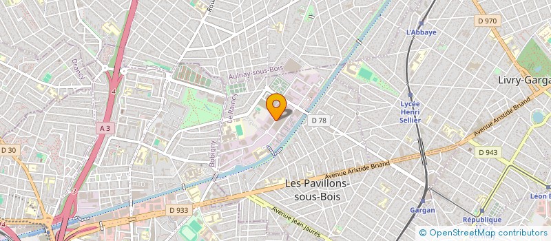 localisation de l'entreprise LA NORMANDIE A PARIS à LES PAVILLONS-SOUS-BOIS