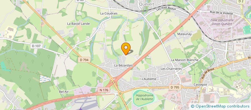 localisation de l'entreprise LA NORMANDIE M'A DIT à SEVIGNAC