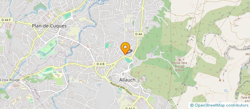 localisation de l'entreprise LA NOSTRA  ALLAUCH