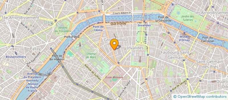 localisation de l'entreprise LA NOSTRA COSA  PARIS