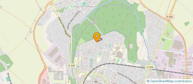 localisation de l'entreprise LA NOTICE à MEAUX