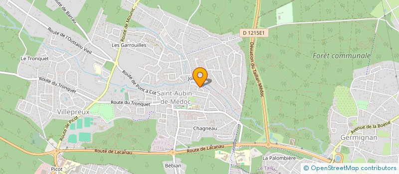 localisation de l'entreprise LA NOTRE  LE HAILLAN