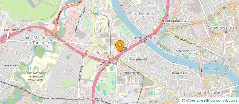 localisation de l'entreprise LA NOUAISON à TOULOUSE