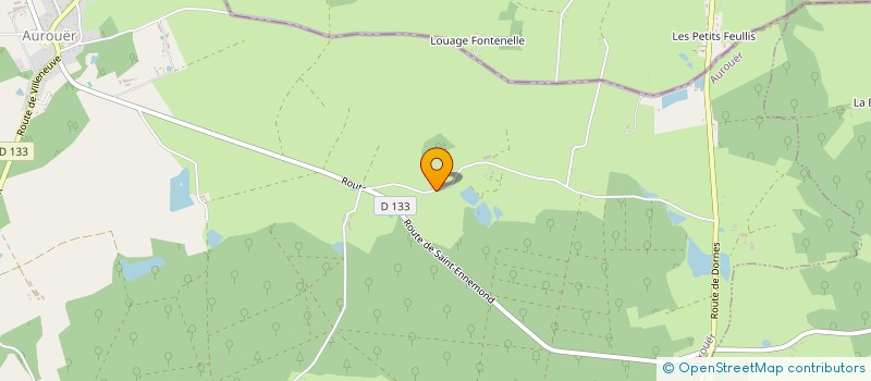 localisation de l'entreprise LA NOUE  AUROUER