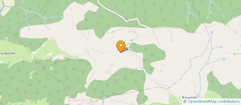 localisation de l'entreprise LA NOUGARASSE à ALLIERES
