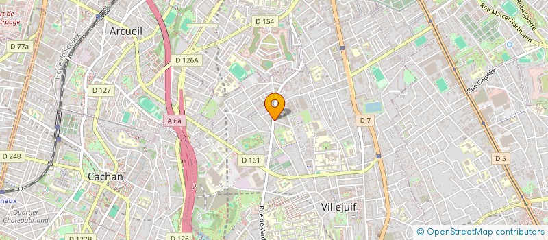 localisation de l'entreprise LA NOUGATINE à VILLEJUIF