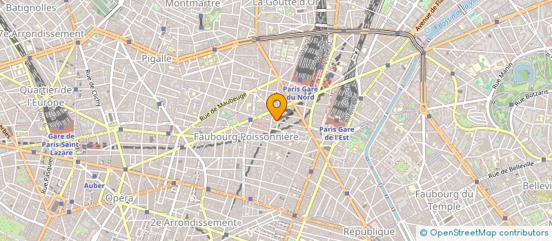localisation de l'entreprise LA NOURHED à PARIS