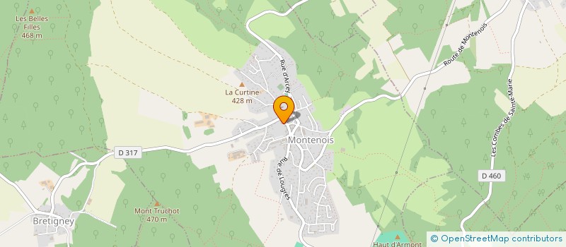 localisation de l'entreprise LA NOURS ACADEMIE  LONGEVELLE-SUR-DOUBS