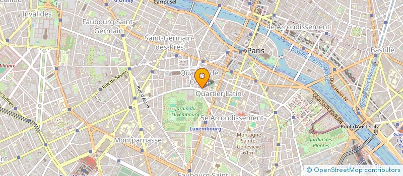 localisation de l'entreprise LA NOUVELLE AGENCE à PARIS