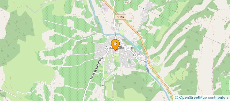 localisation de l'entreprise LA NOUVELLE AUBERGE à ROCHEMAURE