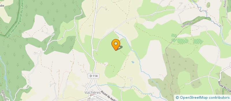 localisation de l'entreprise LA NOUVELLE AUBERGE DE REILLANNE  REILLANNE