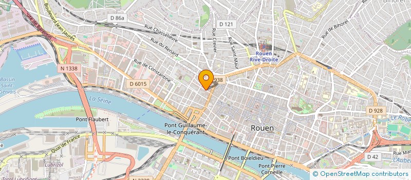 localisation de l'entreprise LA NOUVELLE BALLE à ROUEN