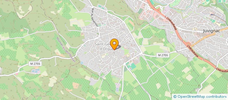 localisation de l'entreprise LA NOUVELLE BANKSY MODESTE COLLECTION  SAINT-GEORGES-D'ORQUES