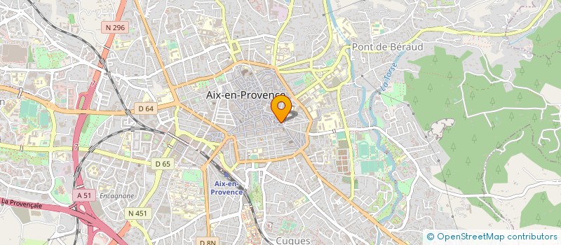 localisation de l'entreprise LA NOUVELLE CHANCE à AIX-EN-PROVENCE