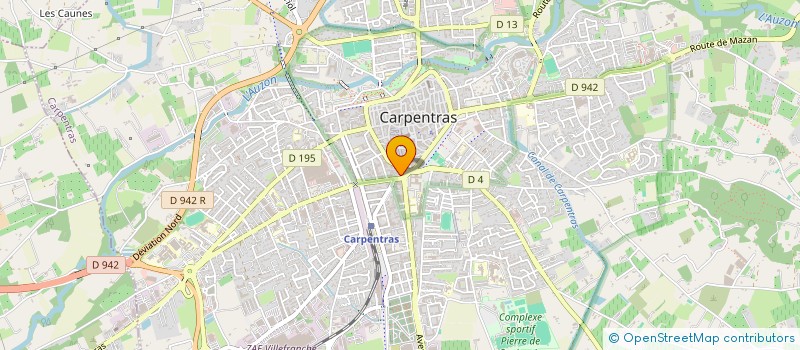 localisation de l'entreprise LA NOUVELLE CIVETTE à CARPENTRAS
