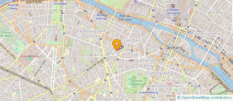 localisation de l'entreprise LA NOUVELLE COMMANDERIE  PARIS