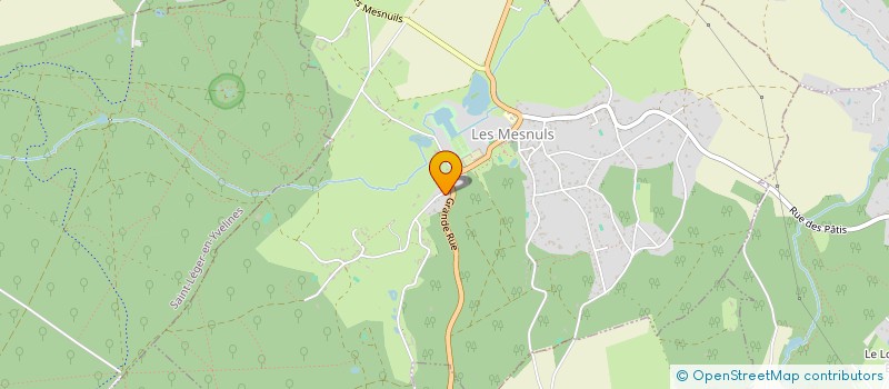 localisation de l'entreprise LA NOUVELLE CONVERSATION  LES MESNULS