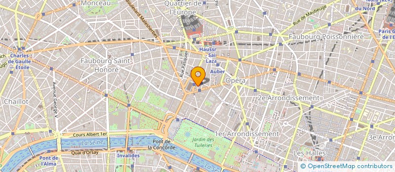 localisation de l'entreprise LA NOUVELLE COUPOLE D OR  PARIS