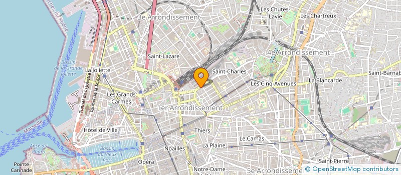 localisation de l'entreprise LA NOUVELLE DAGUE à MARSEILLE