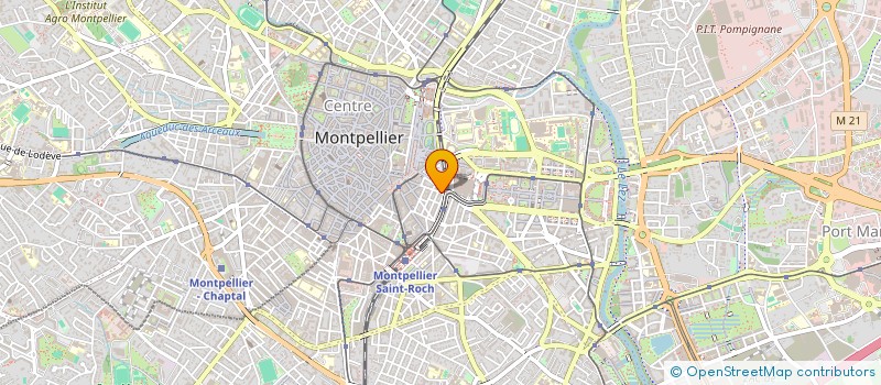 localisation de l'entreprise LA NOUVELLE DEMEURE DES BROUSSES à MONTPELLIER