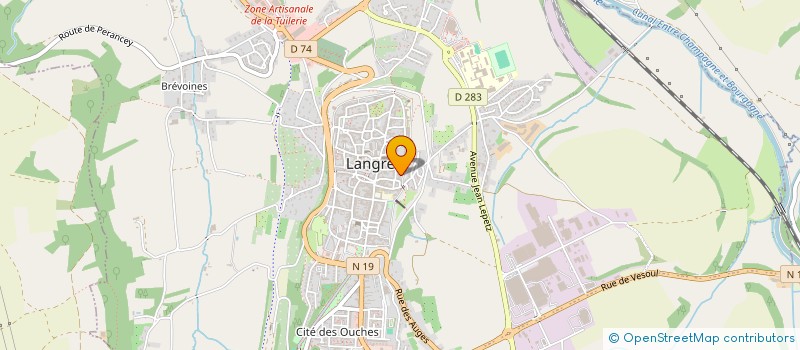 localisation de l'entreprise LA NOUVELLE DIANE DE PEIGNEY à PEIGNEY