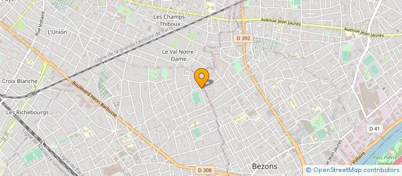 localisation de l'entreprise LA NOUVELLE DUPLI à HOUILLES