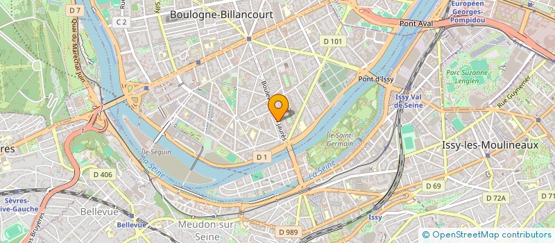 localisation de l'entreprise LA NOUVELLE EPICERIE à BOULOGNE-BILLANCOURT