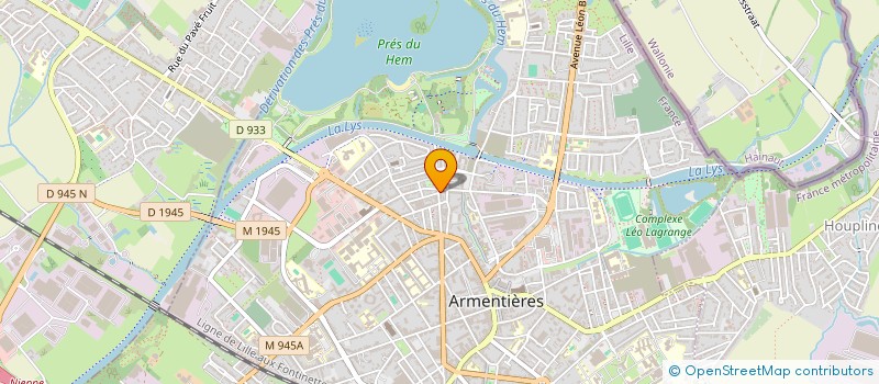 localisation de l'entreprise LA NOUVELLE EPICERIE  ARMENTIERES