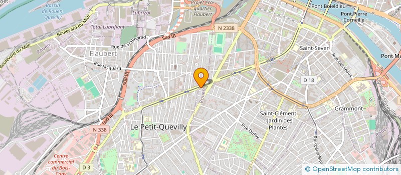 localisation de l'entreprise LA NOUVELLE ETOILE à ROUEN