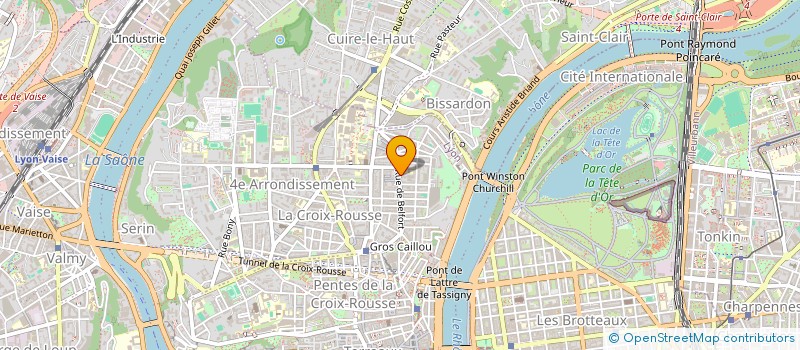 localisation de l'entreprise LA NOUVELLE FABRIQUE à LYON