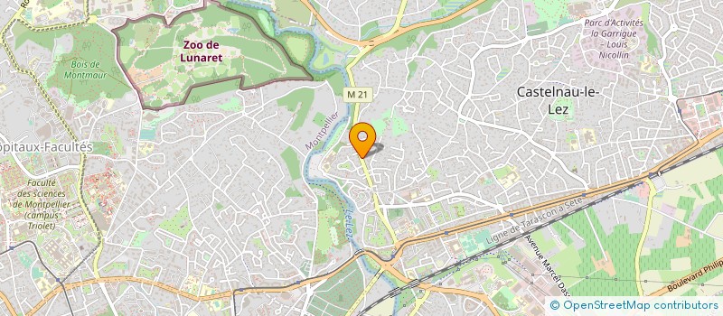localisation de l'entreprise LA NOUVELLE FONCIERE  CASTELNAU-LE-LEZ