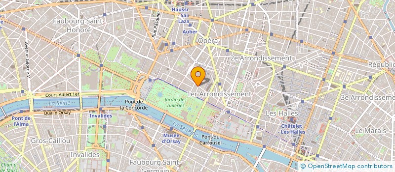 localisation de l'entreprise LA NOUVELLE FONCIERE à PARIS