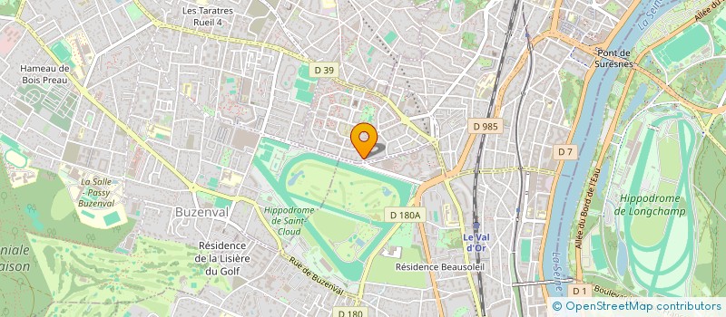 localisation de l'entreprise LA NOUVELLE GAMME à SURESNES