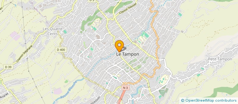 localisation de l'entreprise LA NOUVELLE GERBE D'OR à LE TAMPON