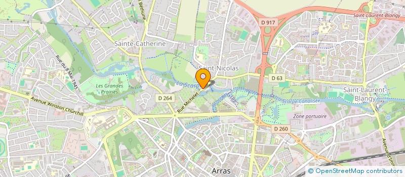 localisation de l'entreprise LA NOUVELLE GESTION  SAINT-NICOLAS