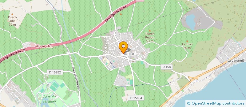 localisation de l'entreprise LA NOUVELLE LANCE MEZOISE à MEZE
