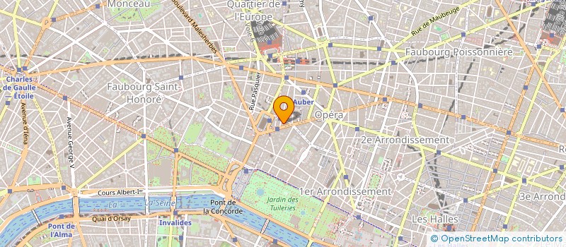 localisation de l'entreprise LA NOUVELLE MENARA  PARIS