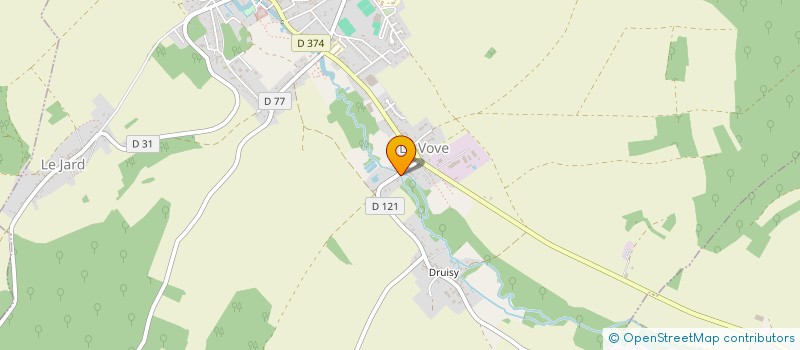 localisation de l'entreprise LA NOUVELLE SCIERIE  AIX-VILLEMAUR-PALIS