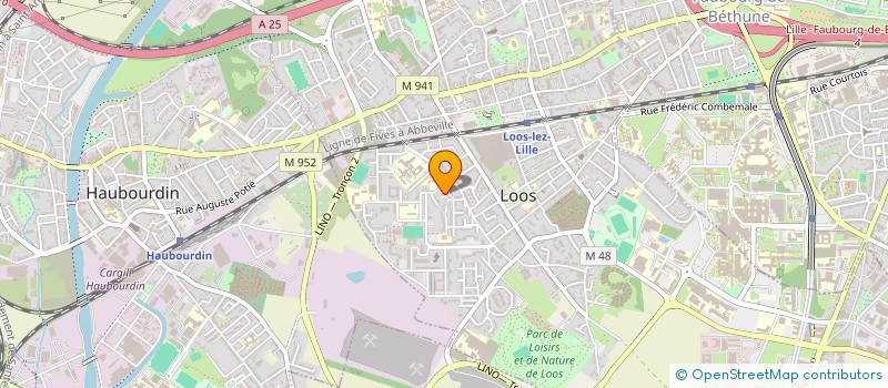 localisation de l'entreprise LA NOUVELLE TROUPE DU CERCLE  LOOS