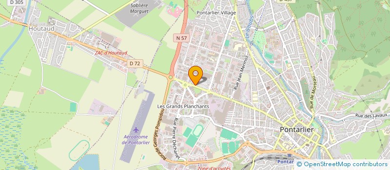 localisation de l'entreprise LA NOVITA PONTARLIER  PONTARLIER