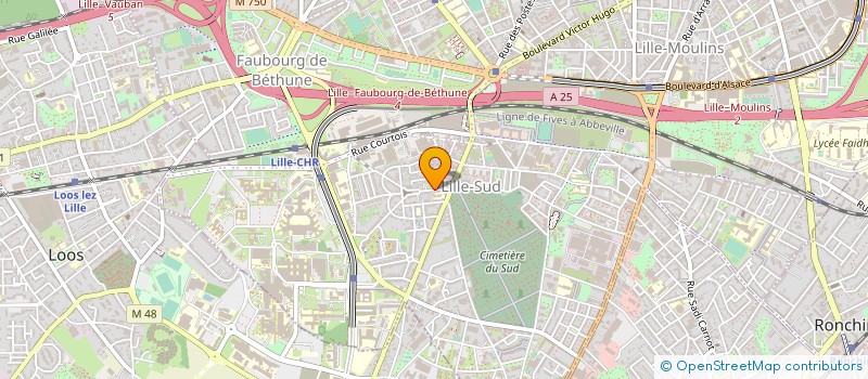 localisation de l'entreprise LA NUIT ATLANTIQUE PRODUCTIONS à LILLE
