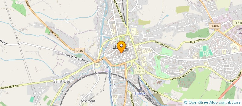 localisation de l'entreprise LA NUIT DES TC  LISIEUX