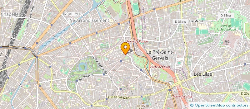 localisation de l'entreprise LA NUIT DES TEMPS BY ELEA  PARIS