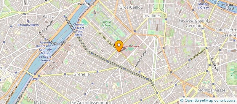 localisation de l'entreprise LA NUIT DU HANDICAP à PARIS