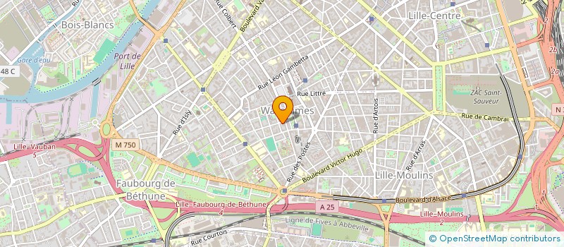 localisation de l'entreprise LA NUIT MYRTIDE à LILLE