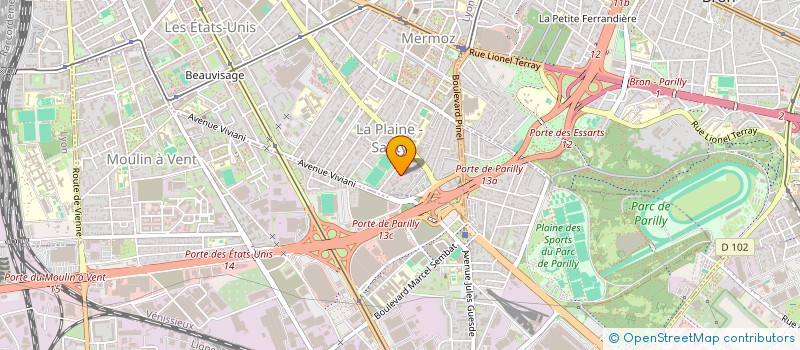 localisation de l'entreprise LA NUIT NOIRE  LYON