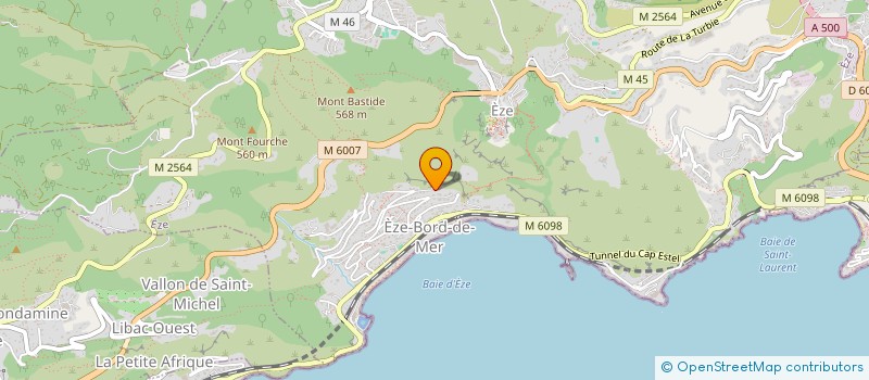 localisation de l'entreprise LA NUIT PORTE CONSEIL à EZE